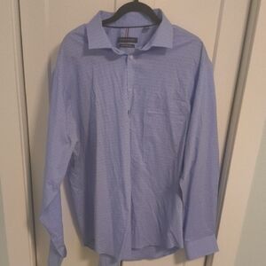Men's Tommy Hilfiger Blue Dress Shirt
